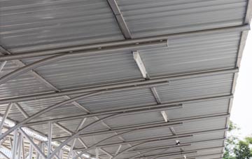 installing Long Meadowend metal roofing